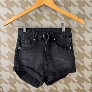 SHEIN Black Jean Shorts for Women